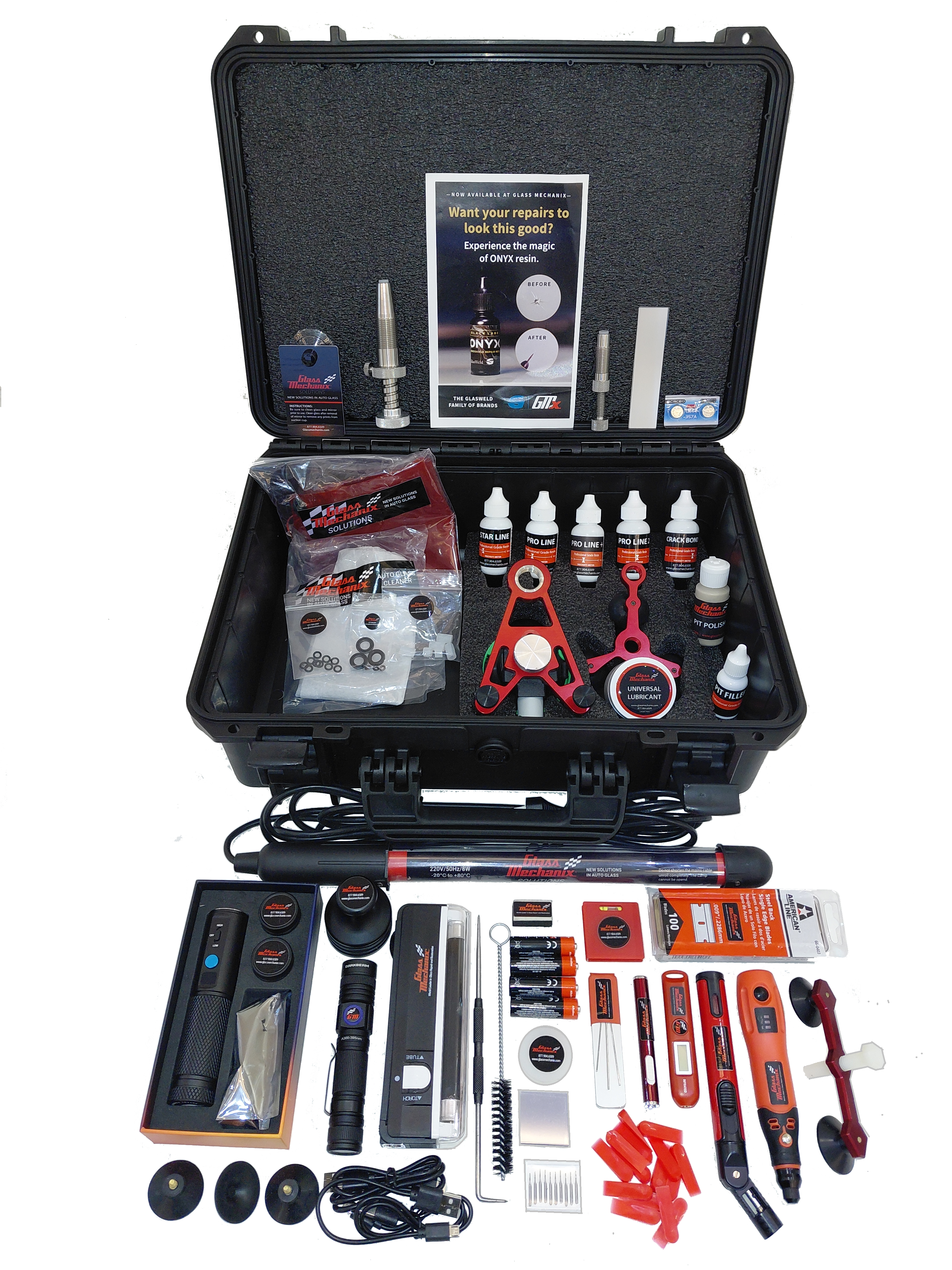 GLASS MECHANIX инструменти за автостъкла